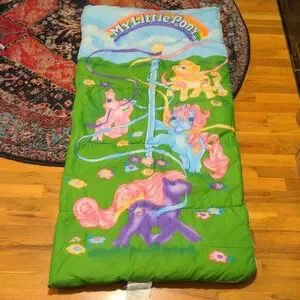 Hasbro Other Vintage Vtg My Little Pony Sleeping Bag Maypole 988 Poshmark